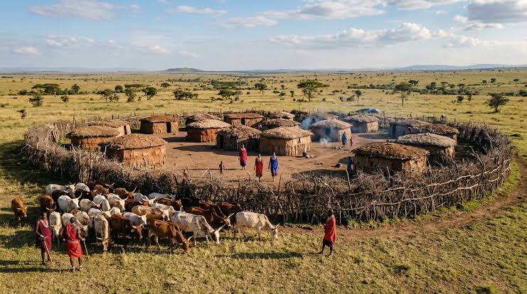 Why It Was Built By Women; Manyatta Life, The Red Heartbeat of Maasai Tradition (Photo)